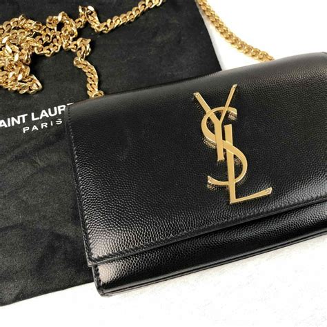 second hand black ysl bag|Preloved Saint Laurent Bags And More .